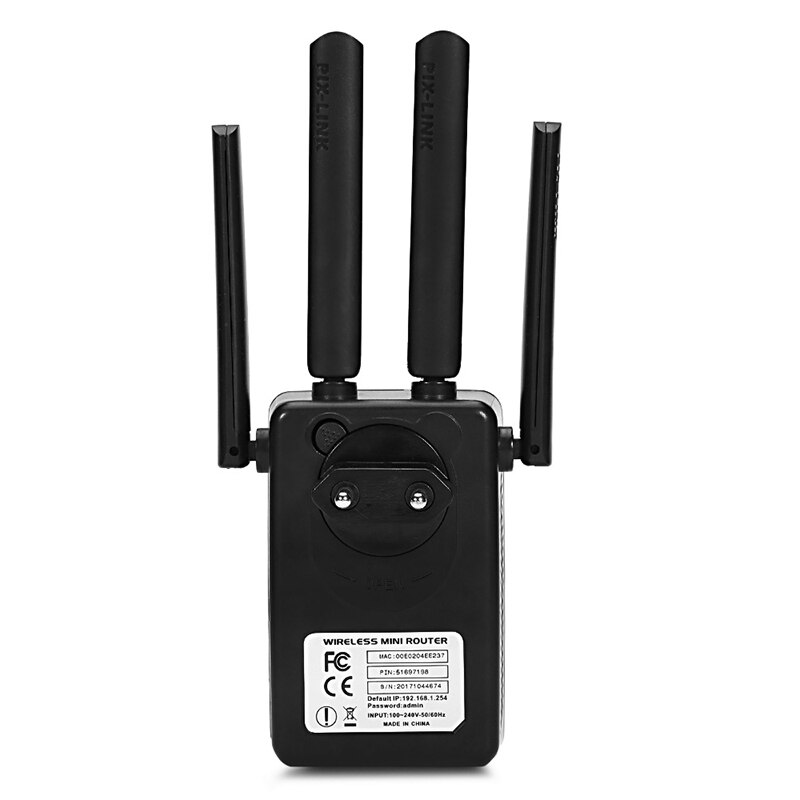 300Mbps WiFi Repeater Wireless Range Extender Networks Router Signal Booster LFX-ING