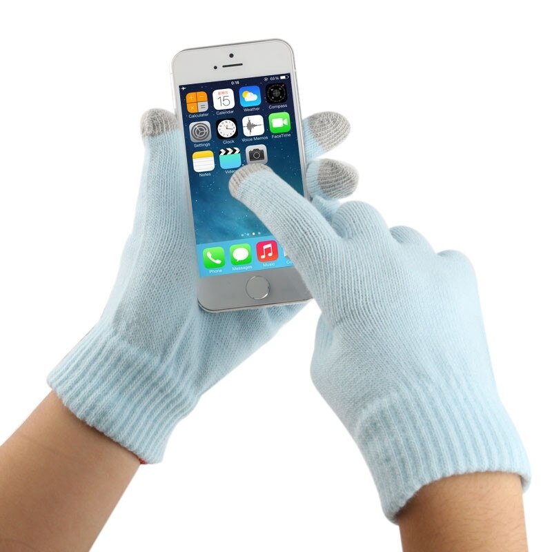 Gants tactiles pour iPad bleu l'pour iPhone, Galaxy, Huawei, Xiaomi, HTC, Sony, LG et d'autres dispositifs d'écran tactile bébé