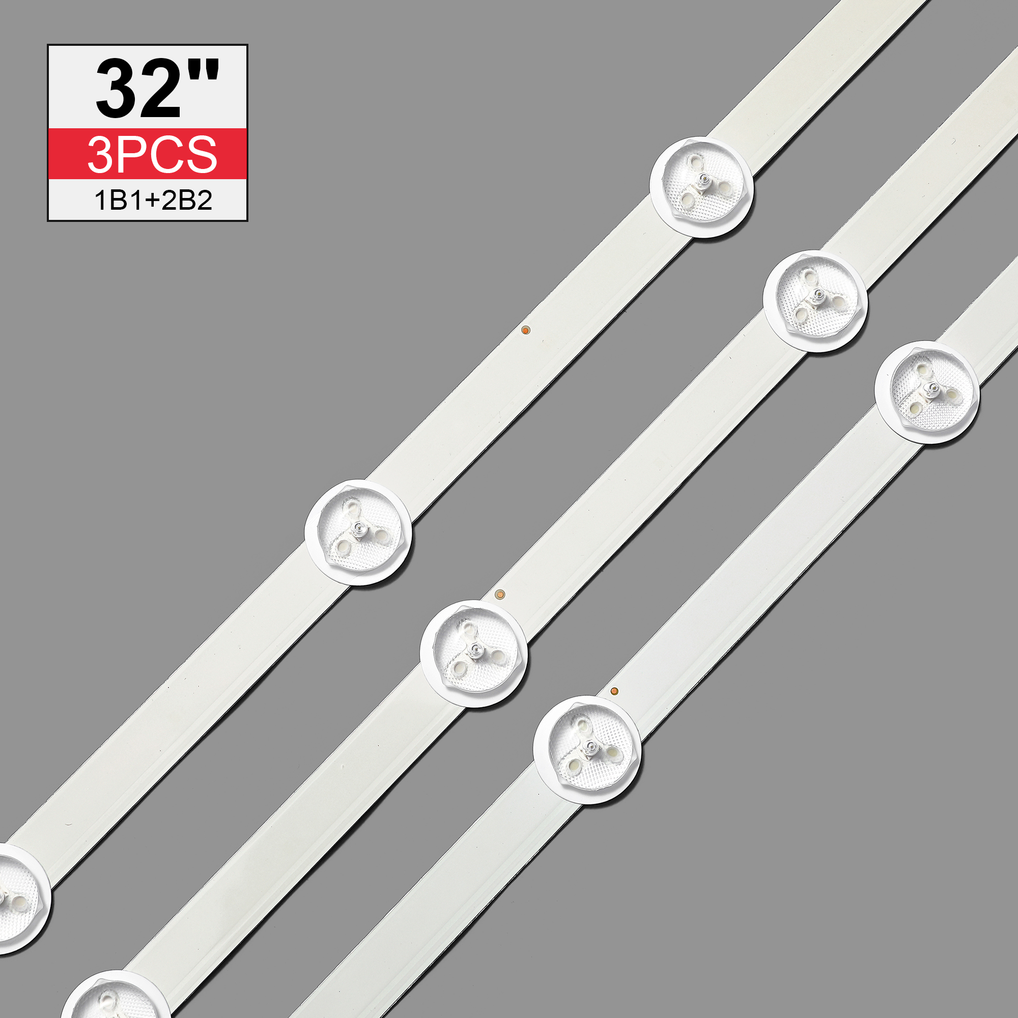12-Pack LED Strips For LG 47" TV – Compatible With 47LN541C, 47LN613S, AGF78400801, AGF78180201 - View #5