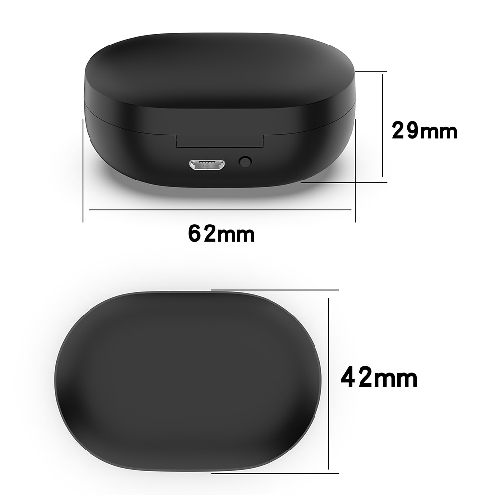 300 mah ladeveske med usb-kabel for xiaomi redmi airdots in ear tws ørepropper trådløse øretelefoner tilbehør