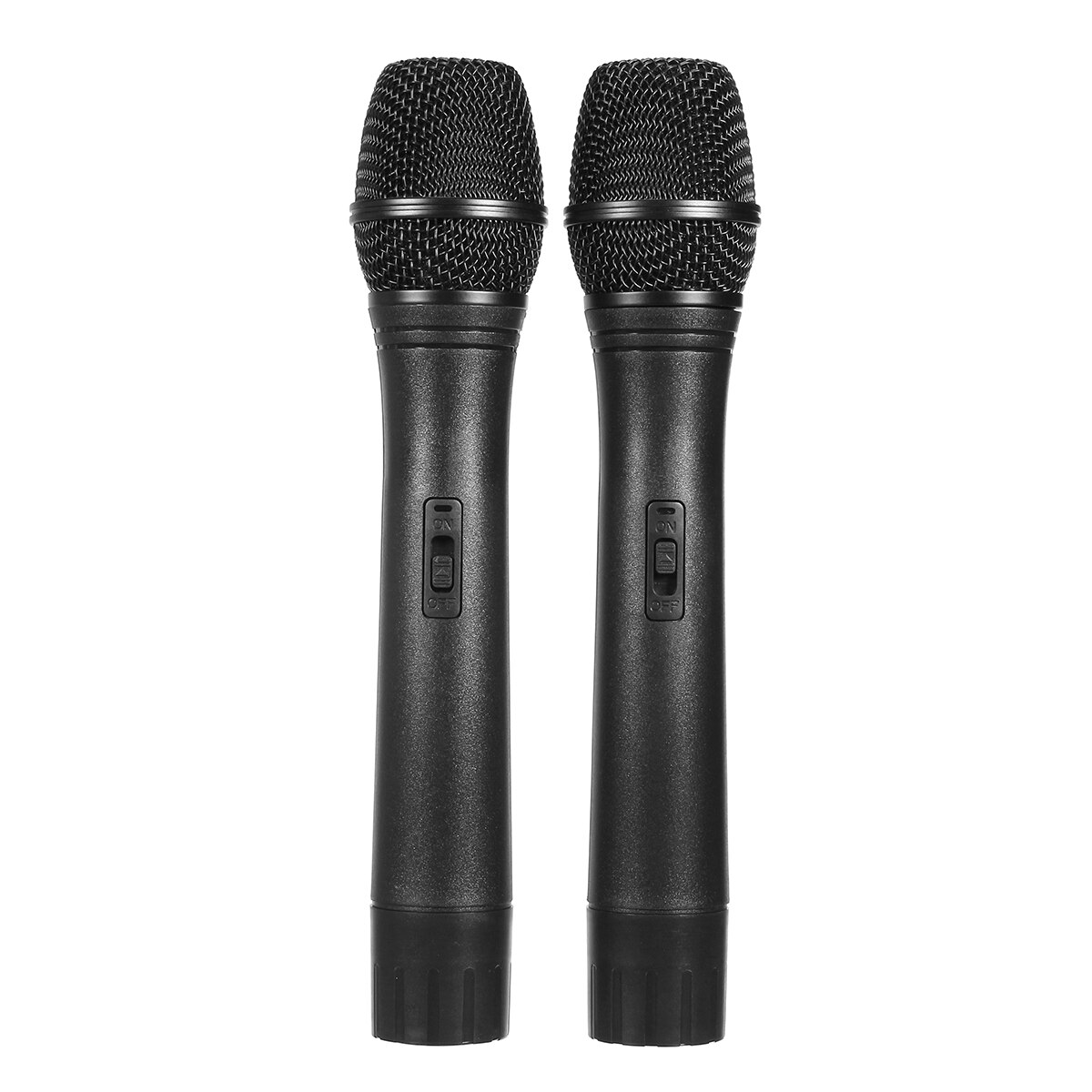 Dual Wireless Microphone System Cordless Microphone Speaker Handheld Microphone Karaoke Mic Music Player