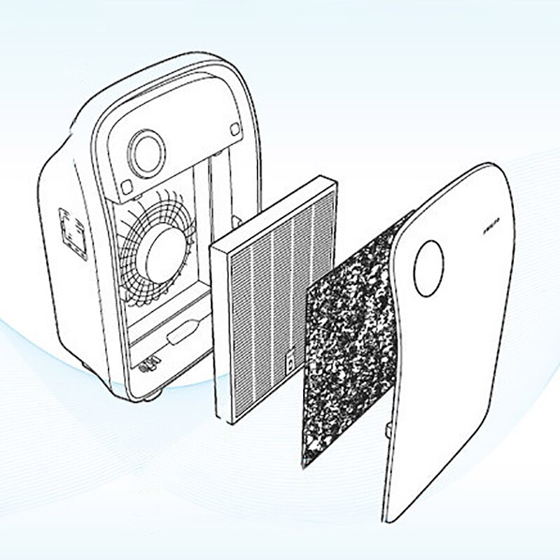 Suitable for Blueair Air Purifier Filter 303 203 201 270E HEPA Air Filter 200 Series