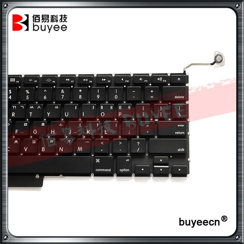 Replacement A1286 Korean Keyboard For Macbook Pro 15" A1286 KR Laptop Layout Keyboards Tested
