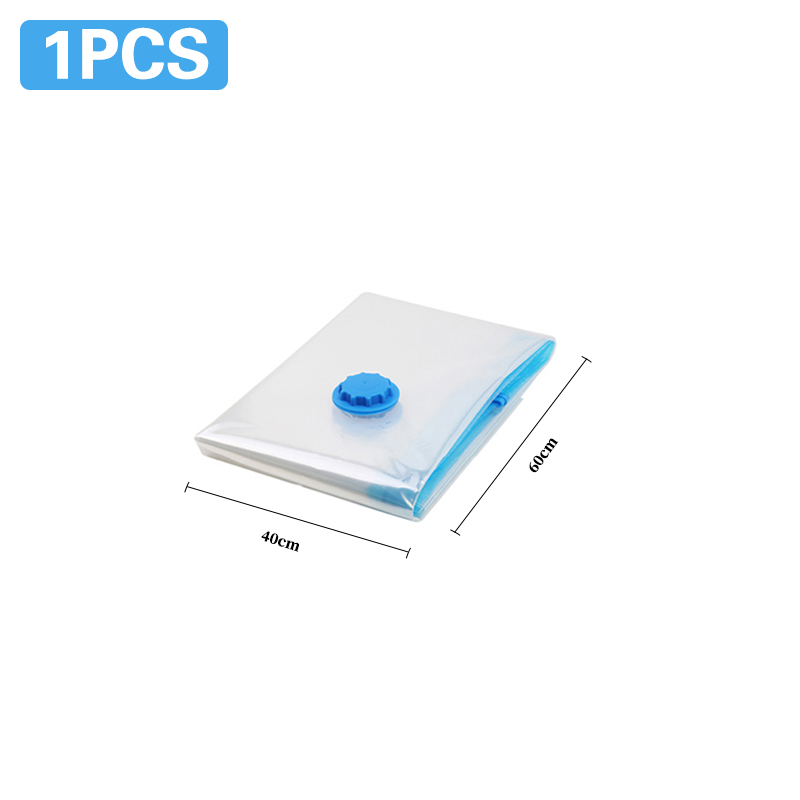 Vacuum Storage Bags,Vacuum Storage Space Saver,Double Zip Seal Reusable for Bedding,Pillow,Mattres,Quilt,Clothes,Sweater,Blanket: 1Pcs 10x60cm