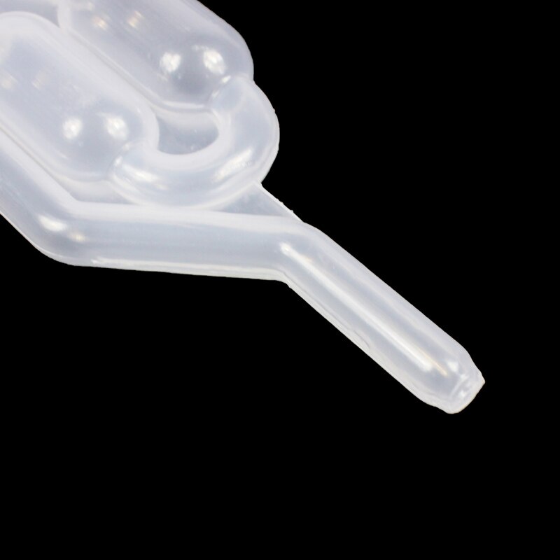 One-way Wine AirLock Beer Brewing Fermentation Check Valve Plastic Air Lock Water Seal Home Winemaking Exhaust Valve Fermenter