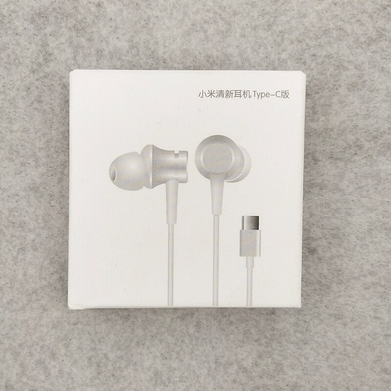 Xiaomi Piston 3 ecouteurs USB type-c Mi Piston frais édition écouteur casque avec micro pour Mi 11 10 10T Pro 10T Lite Redmi K30S: white