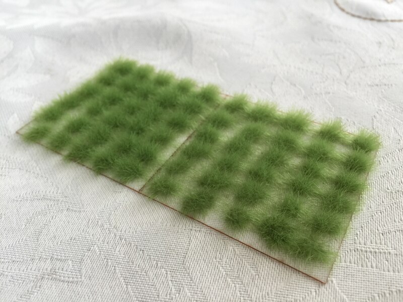 Simulation pflanze gras nadel gebäude spielzeug modell gras bush gebäude material, der DIY szene szene liefert sand tabelle diorama: GR001