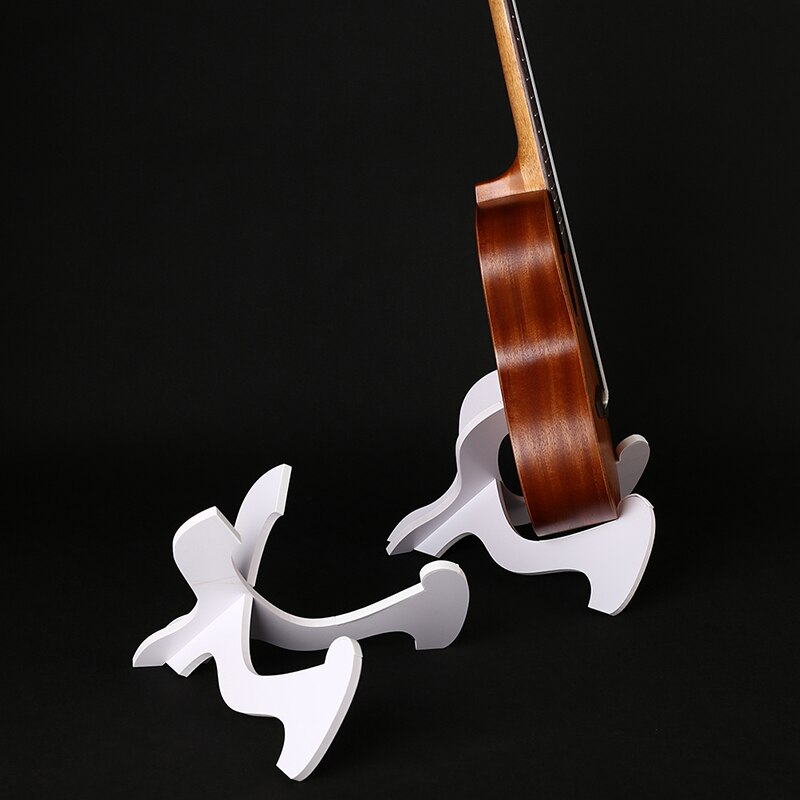 Ukelele plegable de madera dura, accesorios para guitarra, soporte plegable de PVC, ukelele, mandolina, violín, accesorios para Banjo