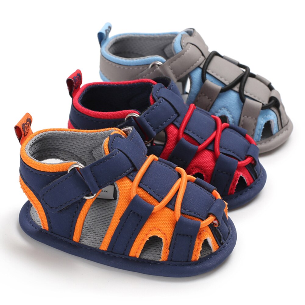 0-18M infantile bébé garçons filles chaussures Prewalker bébé décontracté semelle souple antidérapant bambin sandales