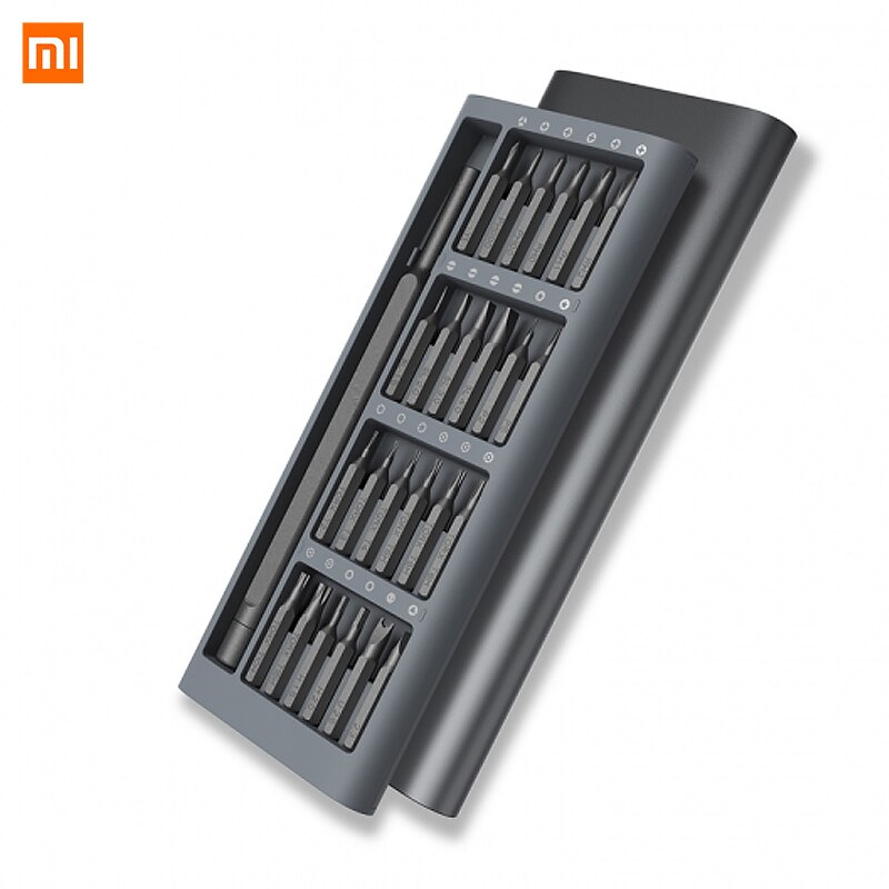 Xiaomi Mijia Wiha ScrewDriver 24 in 1 Precision Kit 60HRC Magnetic Bits Xiomi Home Kit Repair Tools For Smart Home