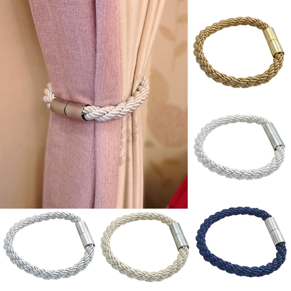 Solid Luxury Crystal Glass Curtain Holdback Wall Tie Back Hooks Hanger Holder Curtain Wall Hooks 2pcs