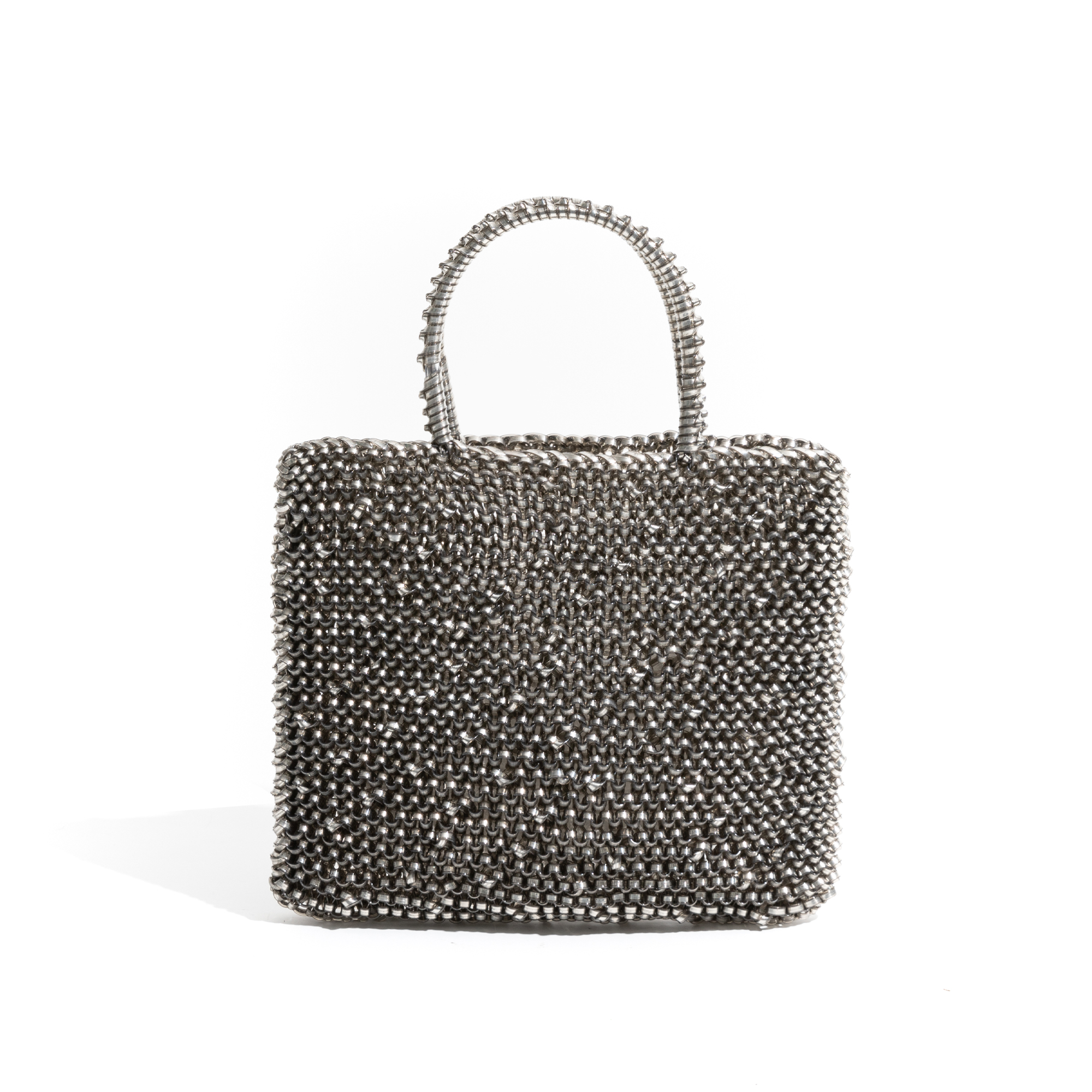 Lyxig trendig märkesväska i pvc för små hobos för damer, kvällsfest, clutch, telefonväska, enfärgad, elegant, enkel tote-väska: Klar