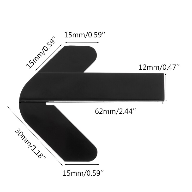 1PC Plastic Center Finder Centre Measuring Round Cylinder Milling Machine Tool Black Teasuring Tools