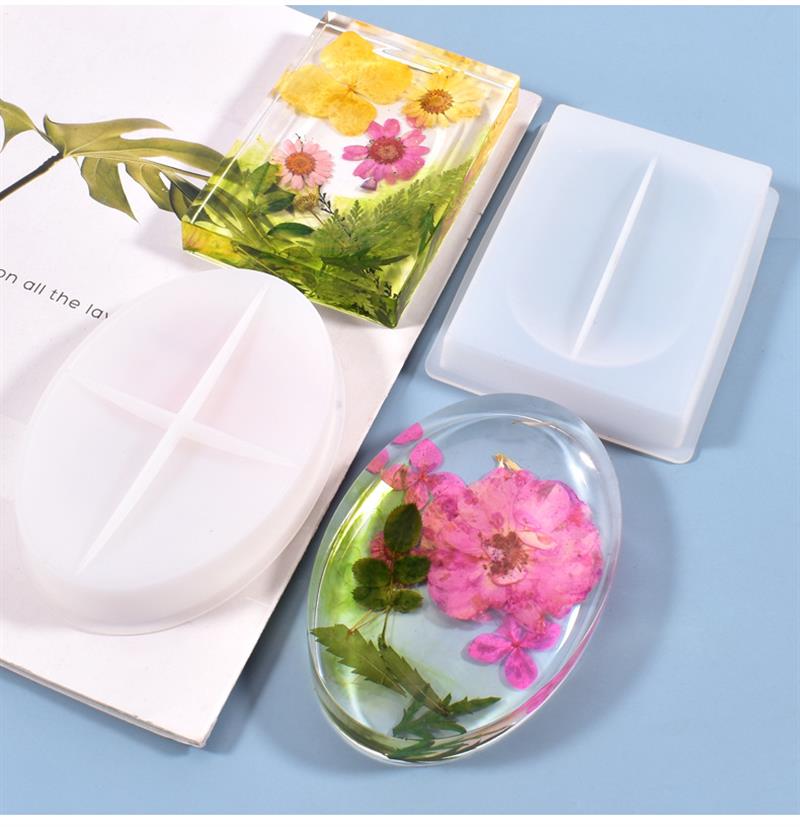 DIY Handmade Soap Box Silicone Mold Soap Dish Tray Resin Casting Mold Epoxy Resin Ring Dish Holders Resin Soap Tray Molds Home