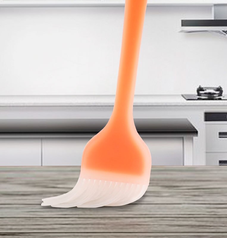 Baking Tools 21cm Translucent Small Silicone BBQ Brush you sao DIY Cake Tools Silicone Brush
