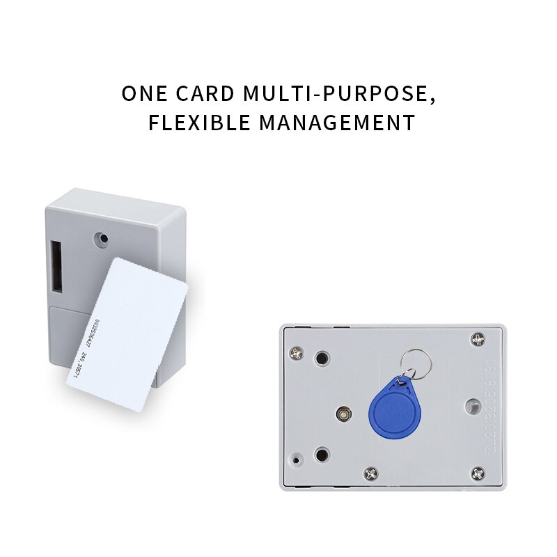 Cabinet Locks Invisible Electronic RFID Lock Hidden Keyless Drawer Door Locks Sensor Locker Cabinet Locks DIY Lock