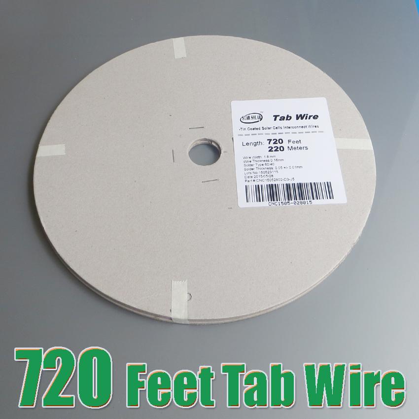 220 Meters 720feet /Roll 1.80x0.16mm solar bus bar wire for PV Ribbon Tabbing wire tab wire TUV approved