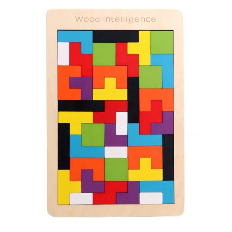Qwz Montessori Houten Speelgoed Childhood Leren Speelgoed Kinderen Kids Baby Kleurrijke Houten Blokken Verlichting Educatief Speelgoed: 9