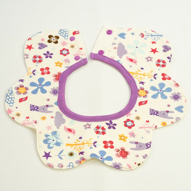 [lemonkoo] 15 stijlen cartoon baby slabbetjes handdoek speeksel waterdicht kind baby mooie slabbetjes handdoek peuter lunch slabbetjes handdoek boerendoekje: Stijl 3