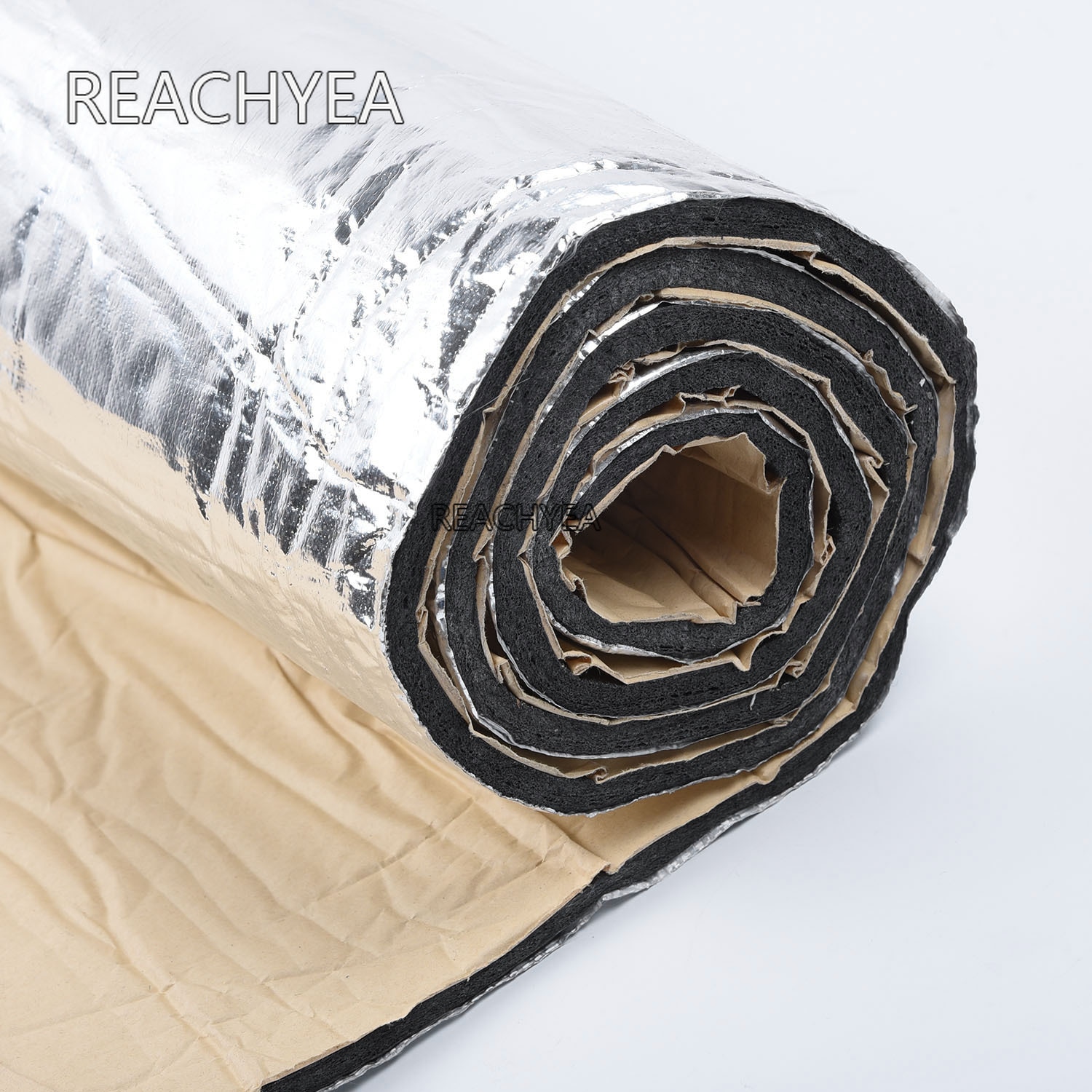 10mm Car Truck Firewall Heat Sound Deadener Insulation Mat Noise Insulation Wool Car Heat Sound Thermal Proofing Pad 50*200cm