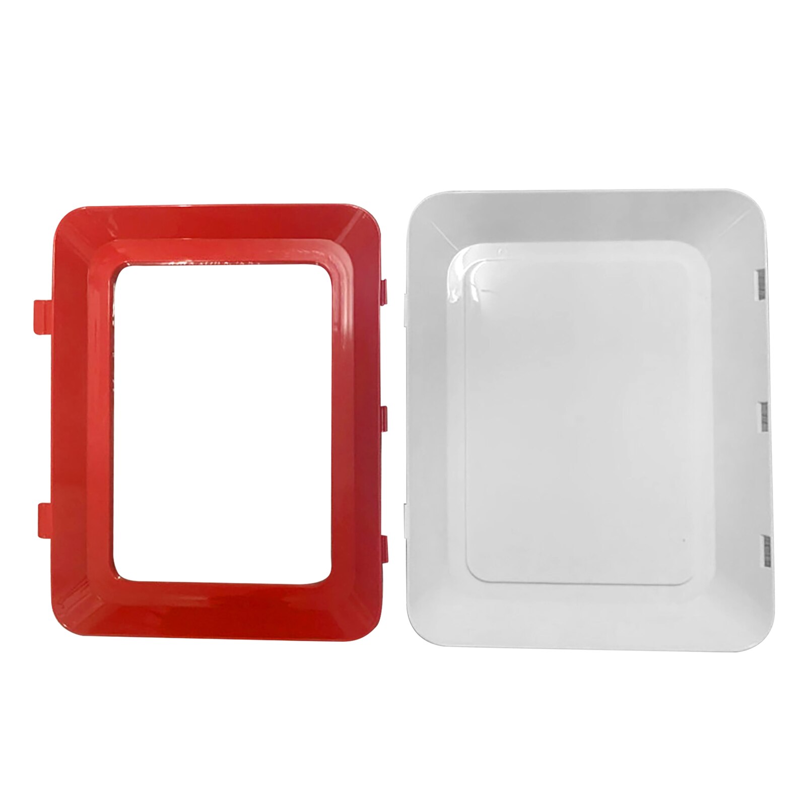 Kitchen Vacuum Preservation Tray Food Fresh Keeping Box with Lid Fresh Spacer Organizer Food Preservate Food Storage: red type2