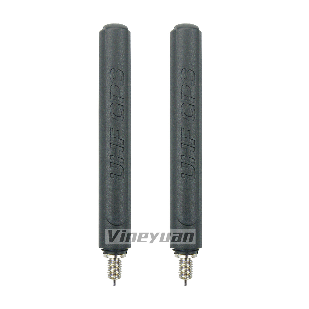 Antena GPS para MOTOROLA Tetra MTH800, 8,8 cm, UHF, 380-470Mhz, MTP850, MTP810, MTP830, mth650, Antena de Radio bidireccional de alta ganancia: Negro