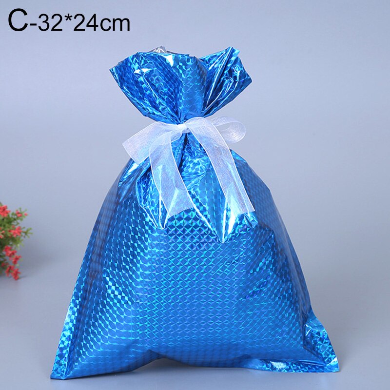 Kerst Cadeau Zakken Leuke Diverse Stijlen Goody Bags Cadeaupapier Feestartikelen Voor Kerst Candy Tas Met Linten: C