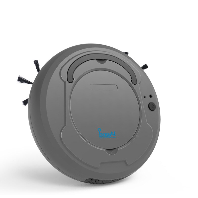 Aspirateur Robot de balayage pour le nettoyage du sol en ABS, tout-en-un pour la maison, serpillière autonettoyante, directe: Gray