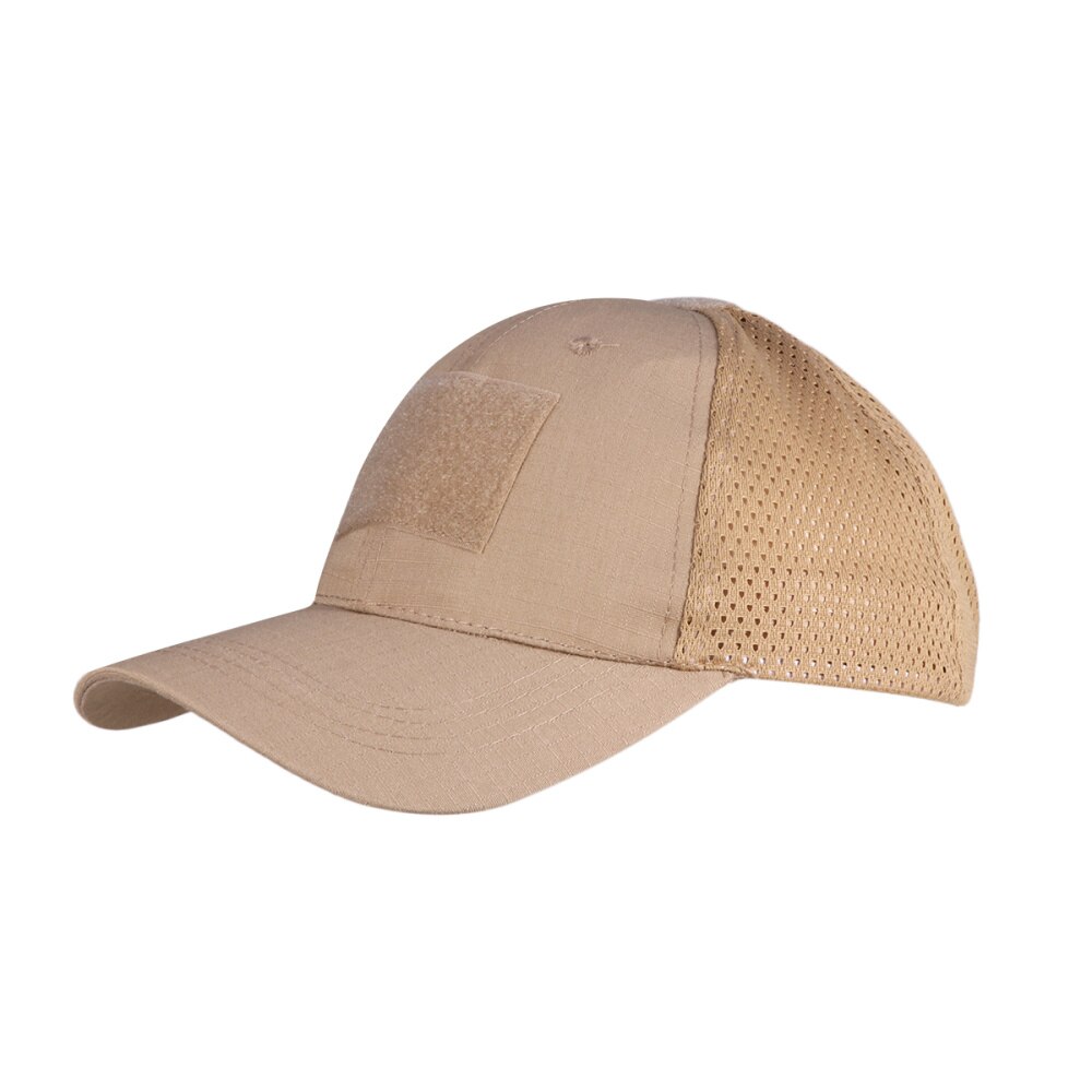 1Pc Haak En Lus Cap Hoed Haak Patch Baseball Hat Voor Outdoor (Patroon 2): Khaki
