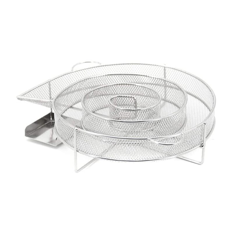Koude Rook Generator Voor Bbq Grill Hout Chip Roken Box Hout Dust En Koude Roken Zalm Vlees Koken Roestvrij bbq Gereedschap: 02