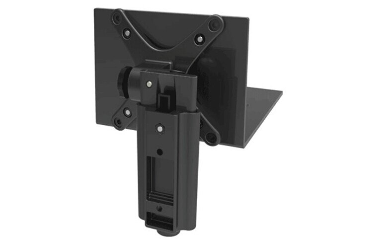 BL-S01 Aluminium Legierung 2 stück (1 Paar) Audio- Lautsprecher Halterung Neigung schwenken Hängen Halterung Schnell Einfache Installation Unterstützung Gestell