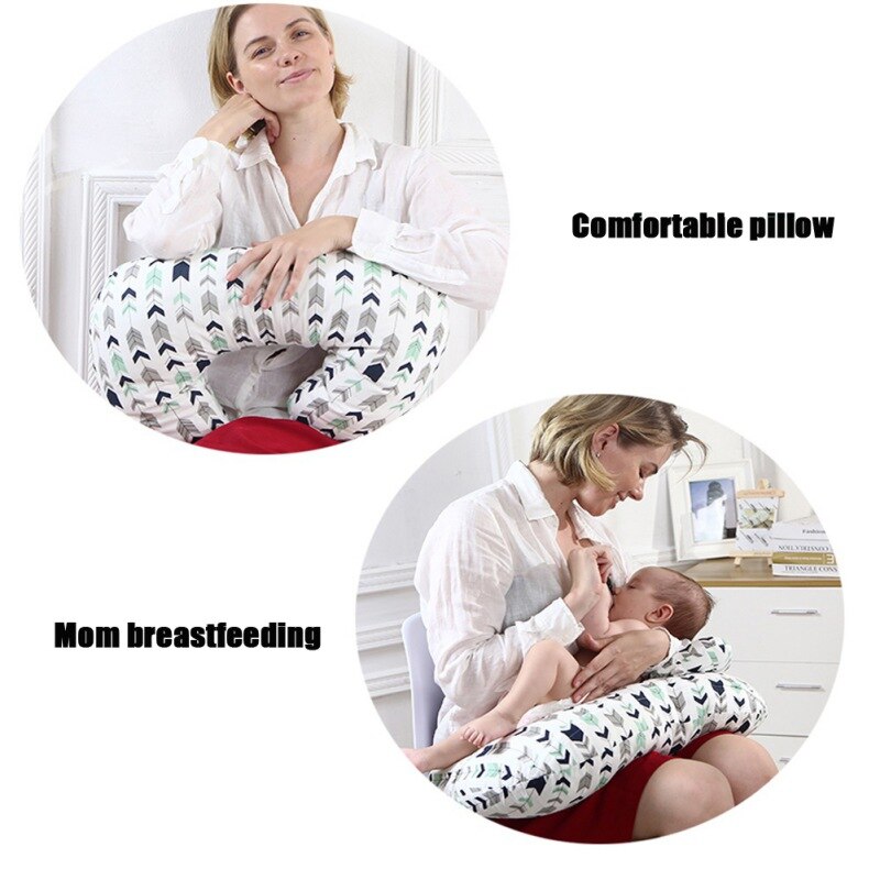 Zwangere Vrouwen Verpleging Kussens Katoen Voeden Taille Kussen Moederschap Baby U-Vormige Borstvoeding Kussen Baby Knuffel