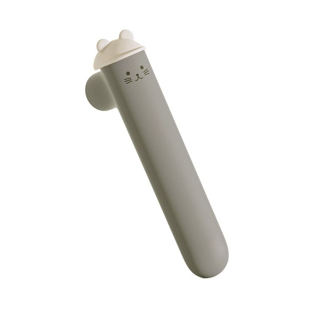 Schattige Kattenvorm Siliconen Deurknop Handvat Hoes Antistatische Anti-Collision Mute Beschermende Pad Baby Veiligheidsdeur Hardware: AMBER