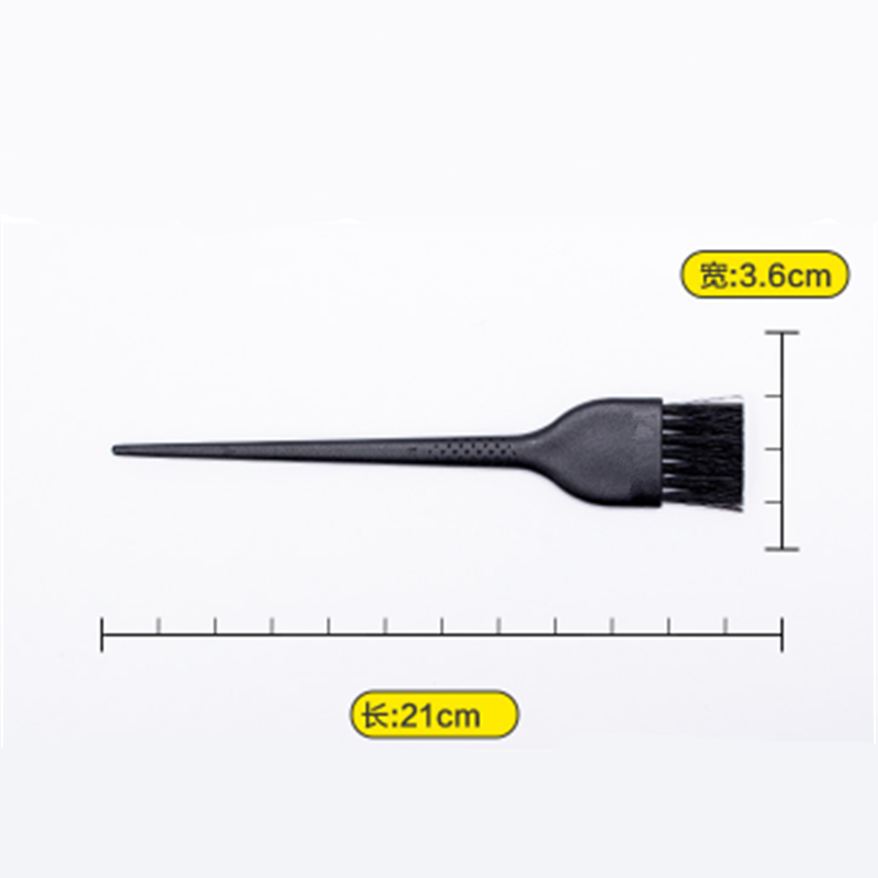 1pc PP Handle Natural Hair Brushes Resin Fluffy Comb Hairdressing Barber Hair Dye Hair Brush make up comb styling