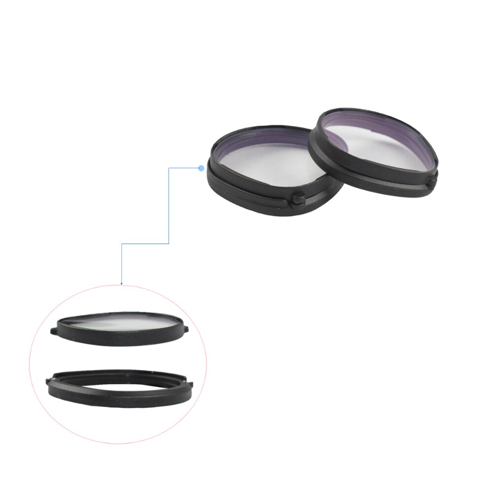 Anti-Blue Light Lenses for Oculus Quest 2 - Magnetic VR Prescription Lens Frame Clip