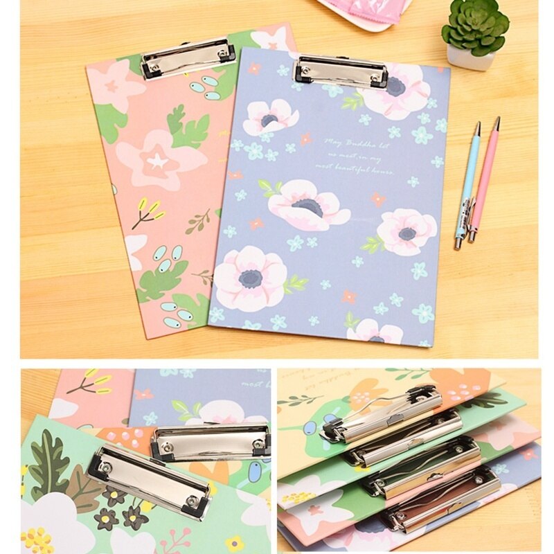 School Supplies A4 Paper Pad Storage Metal Wood Writing Pad ITSYH ZCX-0134