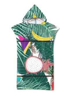 Zomer Hooded Strand Handdoeken Microfiber Kinderen Zwemmen Douche Handdoek Volwassen Badhanddoek Badkamer Handdoek: 18