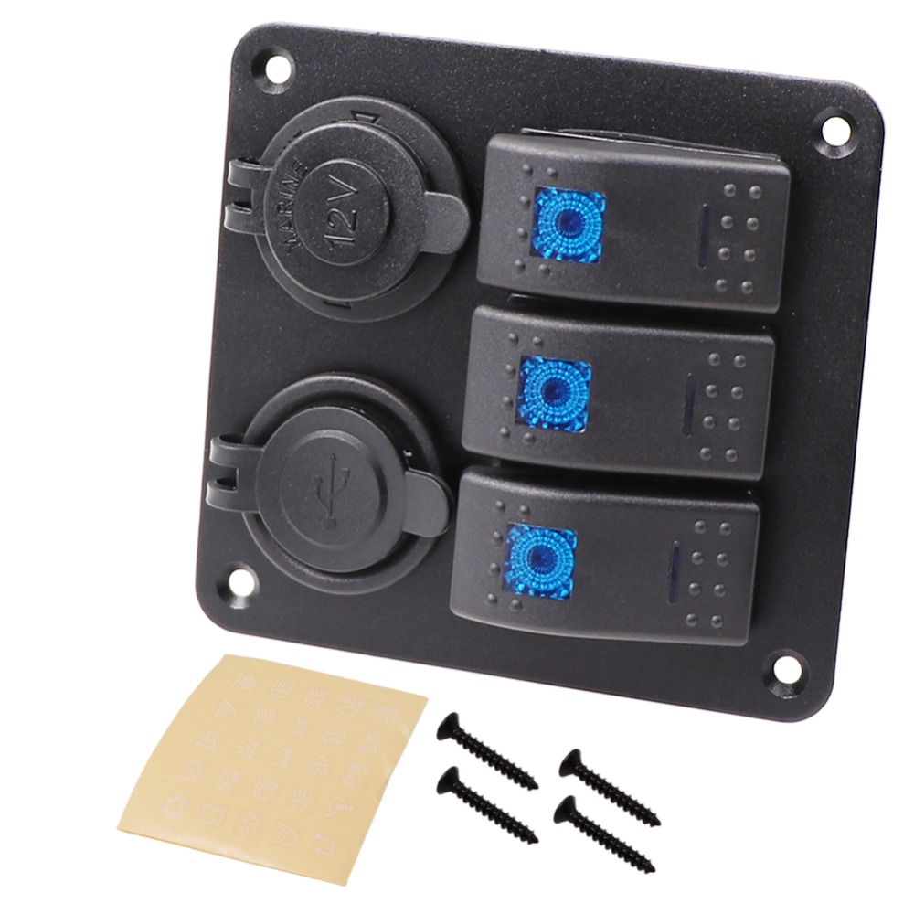 VGEBY Contrôleur De Lumières 3 Canaux Pour Voiture RC | Interrupteur à Distance Pour éclairage LED | Accessoire Tuning Modèle Réduit VGEBY Contrôleur De Lumières 3 Canaux Pour Voiture RC | Interrupteur à Distance Pour éclairage LED | Accessoire Tuning Modèle Réduit