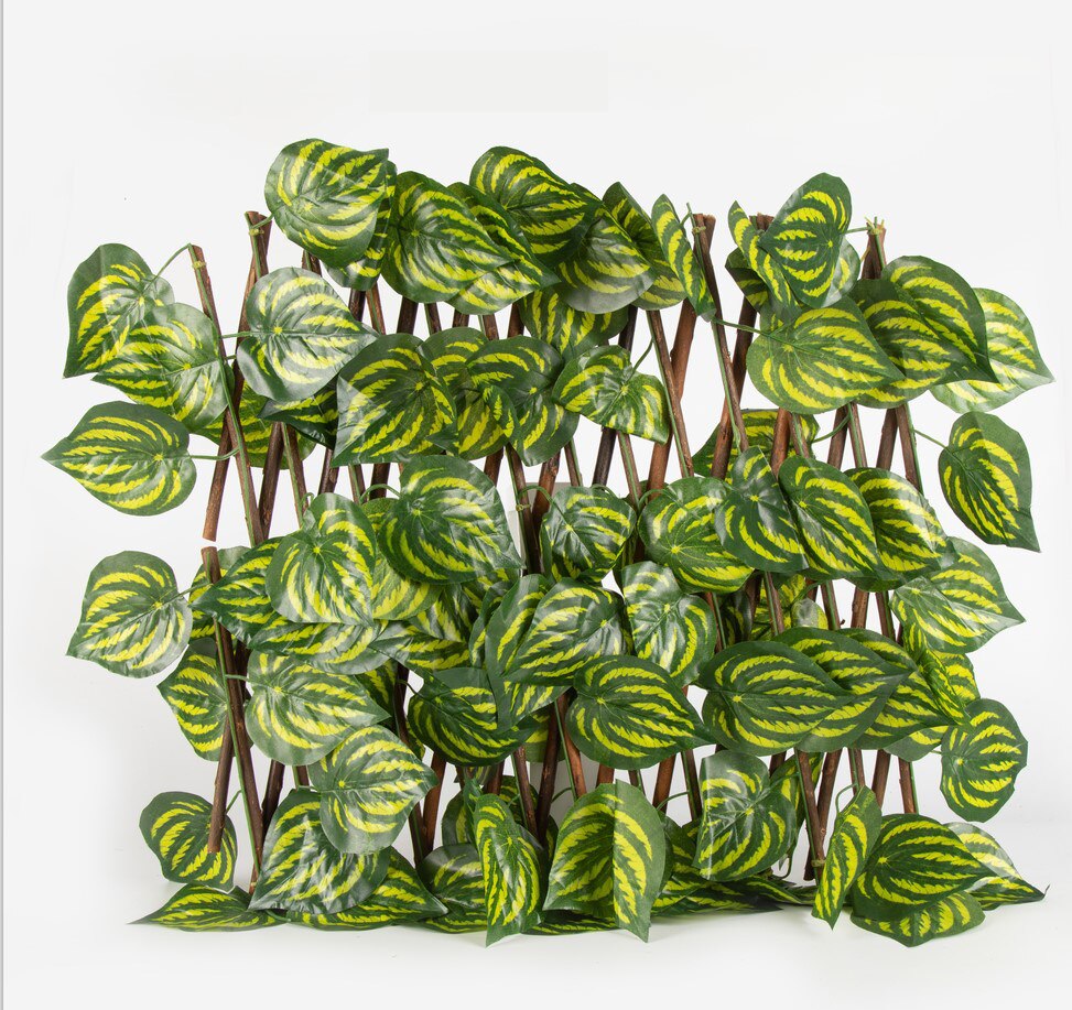 40 cm Artificial Plant Fence Eco-Friendly Indoor Garden Greenery Wall UV Protected Privacy Screen Outdoor Garden Fence Backyard: CB144-B xi
