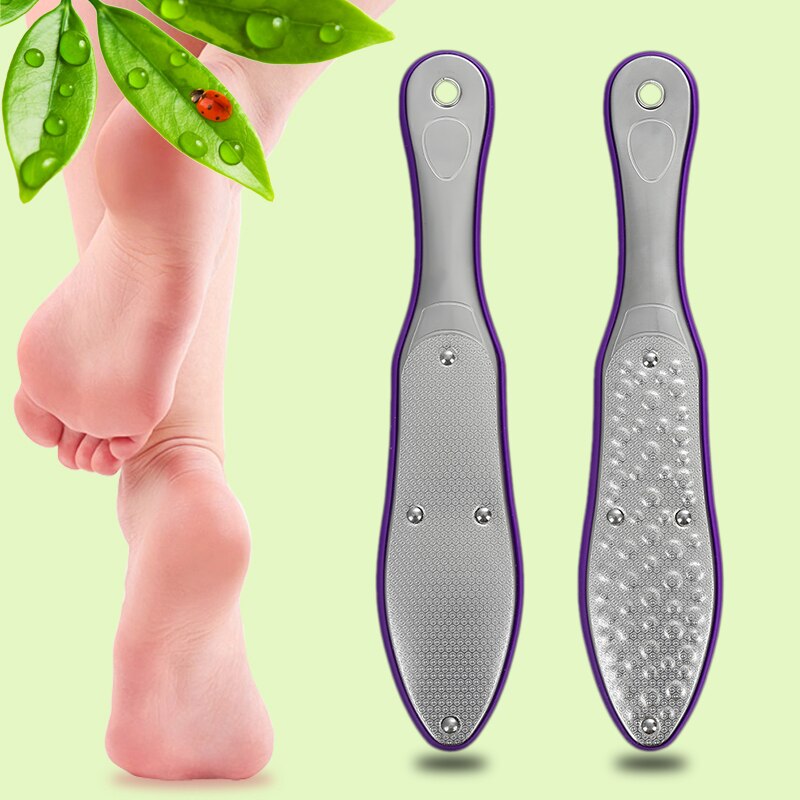 1 stks Voet Bestand Nail Rasp Professionele Voet Bestand Dubbelzijdige Harde Dode Huid Eelt Remover Pedicure Gereedschap 26 cm voetverzorging