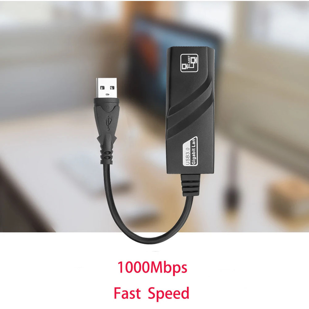 10/100/1000Mbps USB 3.0 cablato USB TypeC a Rj45 Lan Ethernet Adattatore RTL8153 Scheda di rete per PC MacBook Windows Laptop