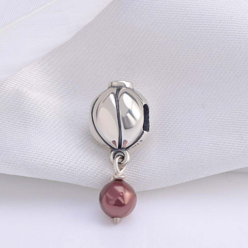 100% s925 silver charm niche personality bracelet accessories pumpkin pendant beads