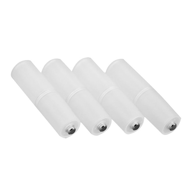 AAA para tamanho AA bateria conversor adaptador, suporte de baterias, caso durável Switcher, conversor celular, 4pcs