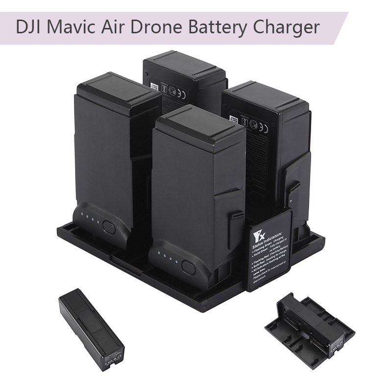 Snelle Oplader Voor Dji Mavic Air Draagbare Vouwen Opladen Hub Smart Charger Batterij Manager Station Dock Accessoire