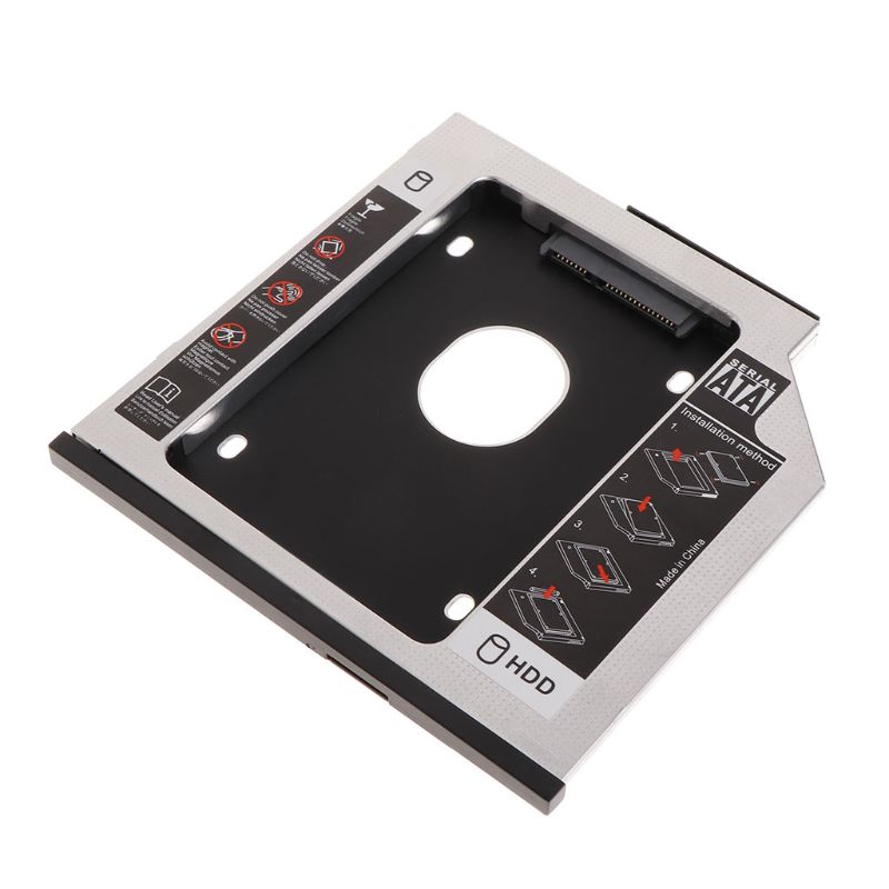 1 Pc SATA 2nd HDD bahía de expansión para disco duro para IBM Thinkpad T400s T500 T410 W500