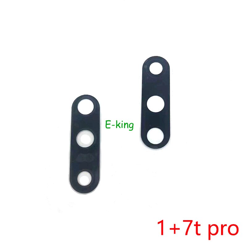 10Pcs Voor Oneplus 5 6 7 7T 8 9 9T 1 + 5 1 + 6 1 + 7 1 + 8 1 + 9 1 + 9T Pro Achter Terug Camera Glazen Lens Met Sticker tape Lijm