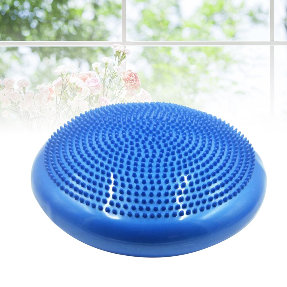 1PC Fitness Balance Disc Foot Massage Yoga Core Balance Disc Air Stability Cushion for Office Desk Chair