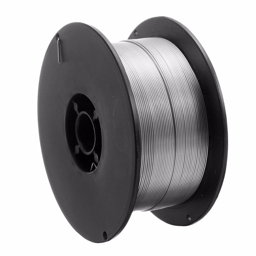1 rull rustfritt stål solid-cored mig sveisetråd 0.8mm 500g/1kg ledninger for mat/generelt kjemisk utstyr