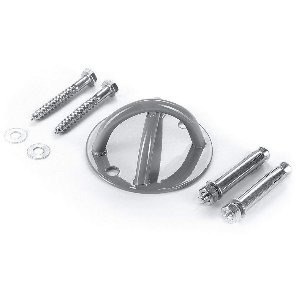 Wall/Ceiling Mount Bracket for Gym&Home Suspension Straps X Mounts Anchor for Olympic Rings Fitness Training Yoga Swing Battle R