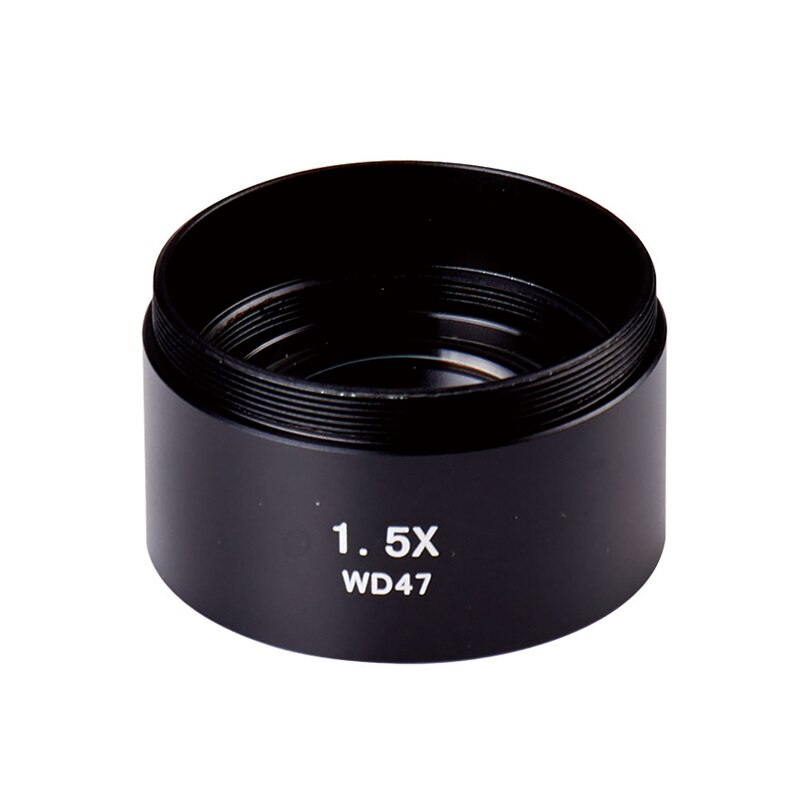 1.5x 0.3x 0.5x 0.7x 1x 2x hjelpelinse barlow objektiv  wd165 wd20 monteringsgjenger 48mm til stereomikroskop